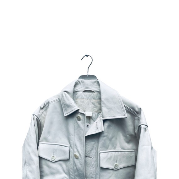 Maison Martin Margiela X H&M Oversized White Leather Maison Martin Margiela X H&M Oversized White Leather