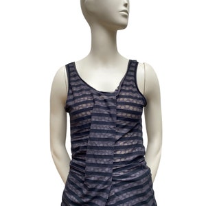 Jean Paul Gaultier Vintage dot nylon Tank top Double layer Size M