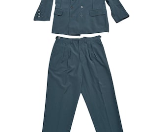 Jean Paul Gaultier Homme driedelig pak uit de jaren 90, grijs/antraciet, maat EU 50 / 40R / M