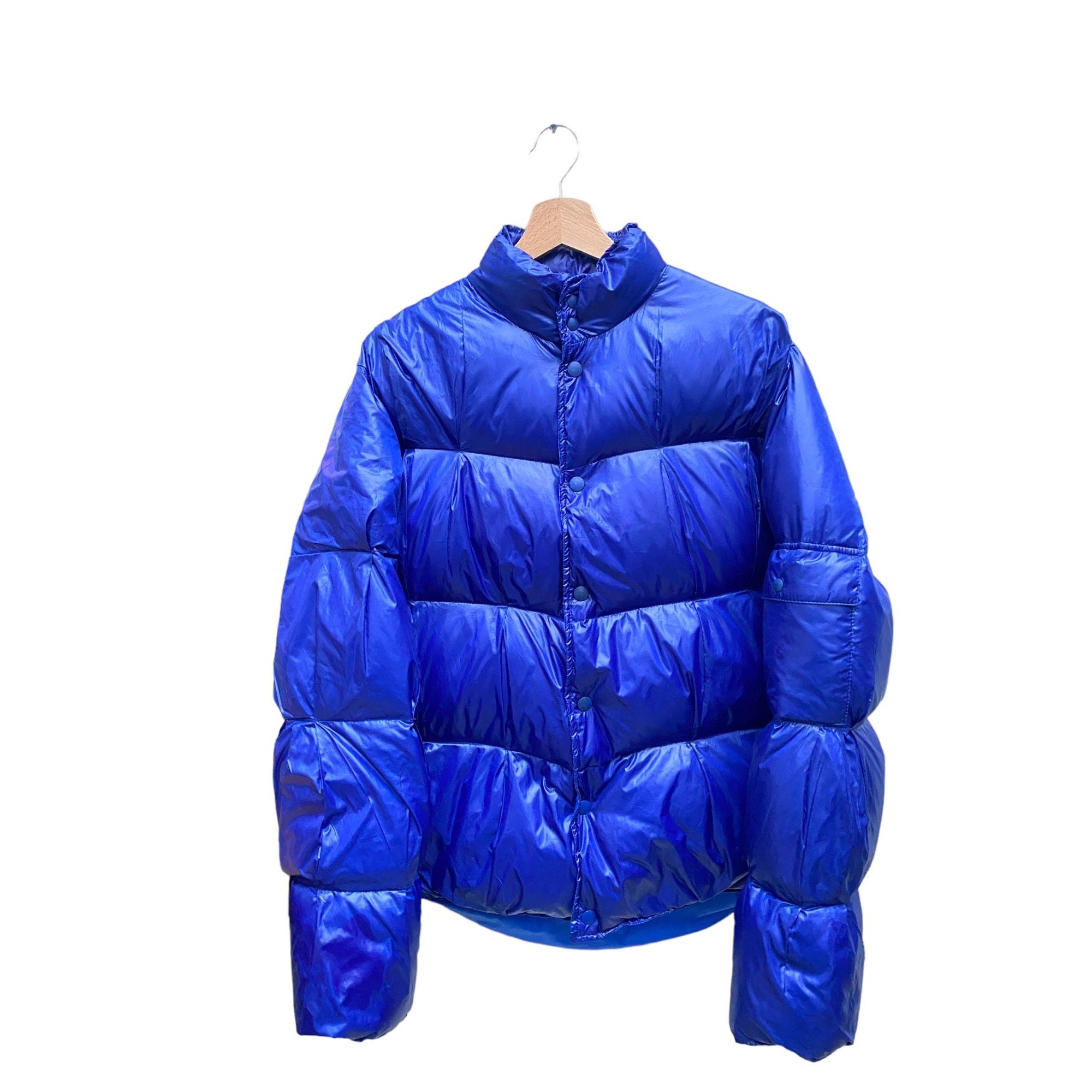 Martin Margiela FW 2008 Blue Winter Puffer Jacket Size 48 M