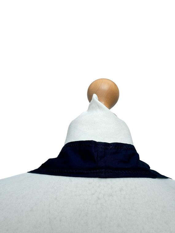 Miu Miu Navy Cotton Open back top size IT 40 fits… - image 3