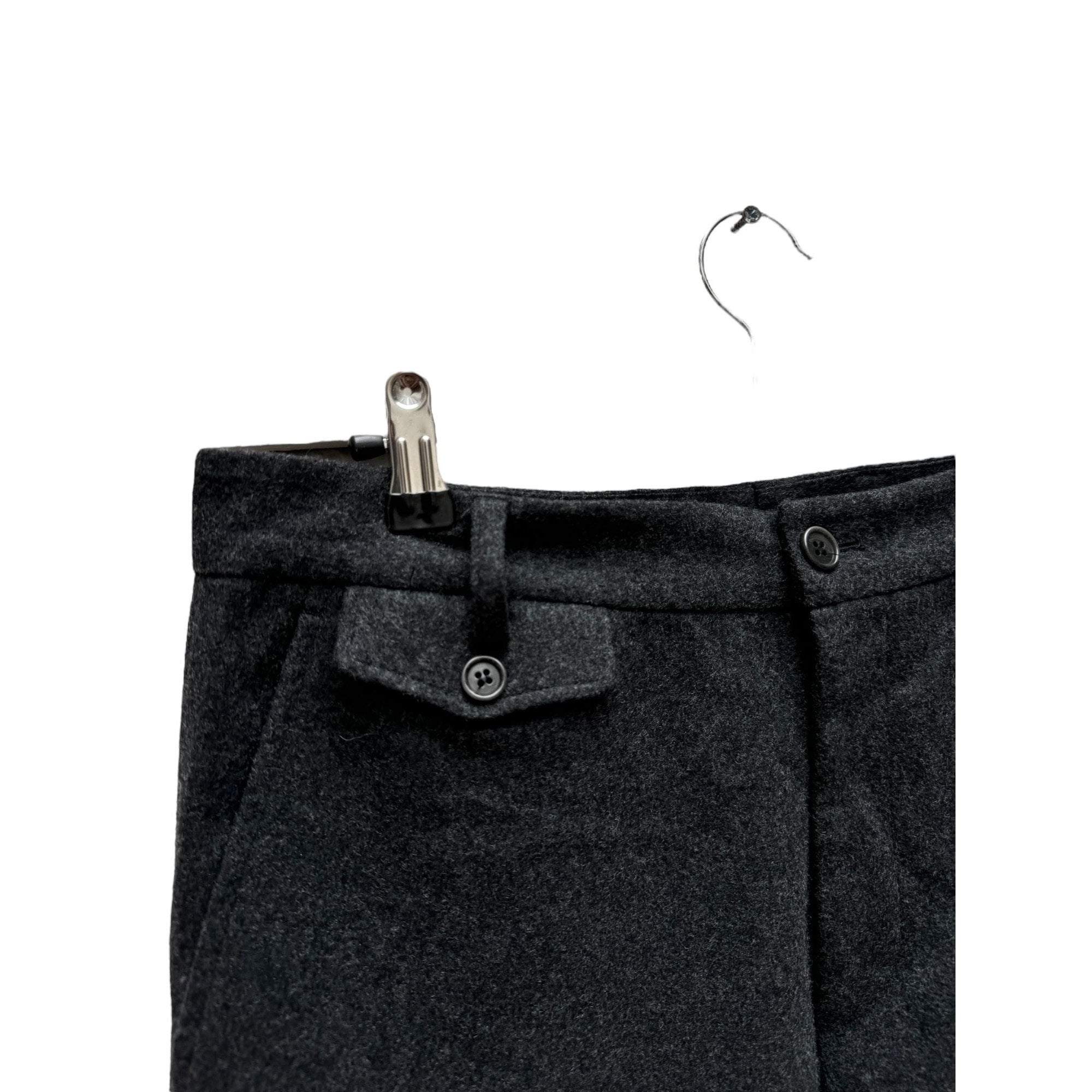 Dries Van Noten グレー ウール ワイド パンツ サイズ 46 US 30 - Etsy