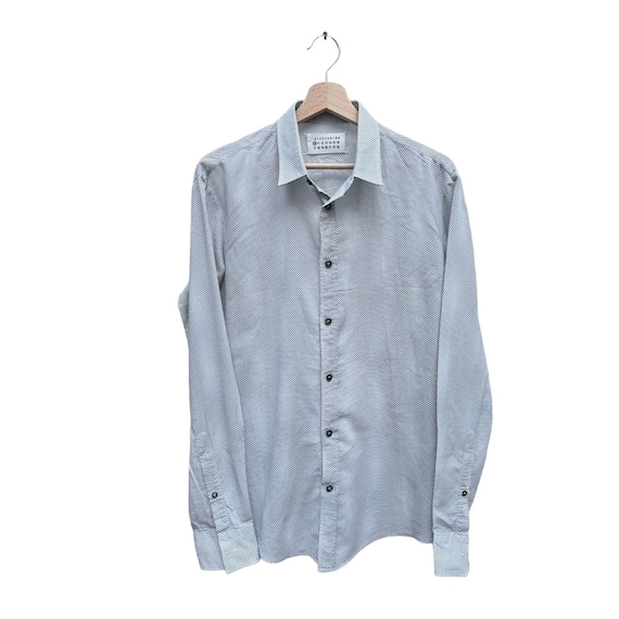 Maison Margiela, Martin Margiela Vintage SS 2009 Trompe l’oeil printed shirt Size 48 / M