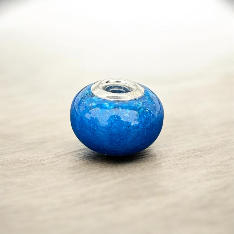 Ashes/Cremation Memorial Keepsake Bead Charm- Fits Pandora/Troll bead style Bracelets afbeelding 2