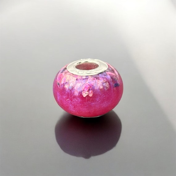 Ashes/Cremation Memorial  Keepsake Bead Charm- Fits Pandora/Troll bead style Bracelets