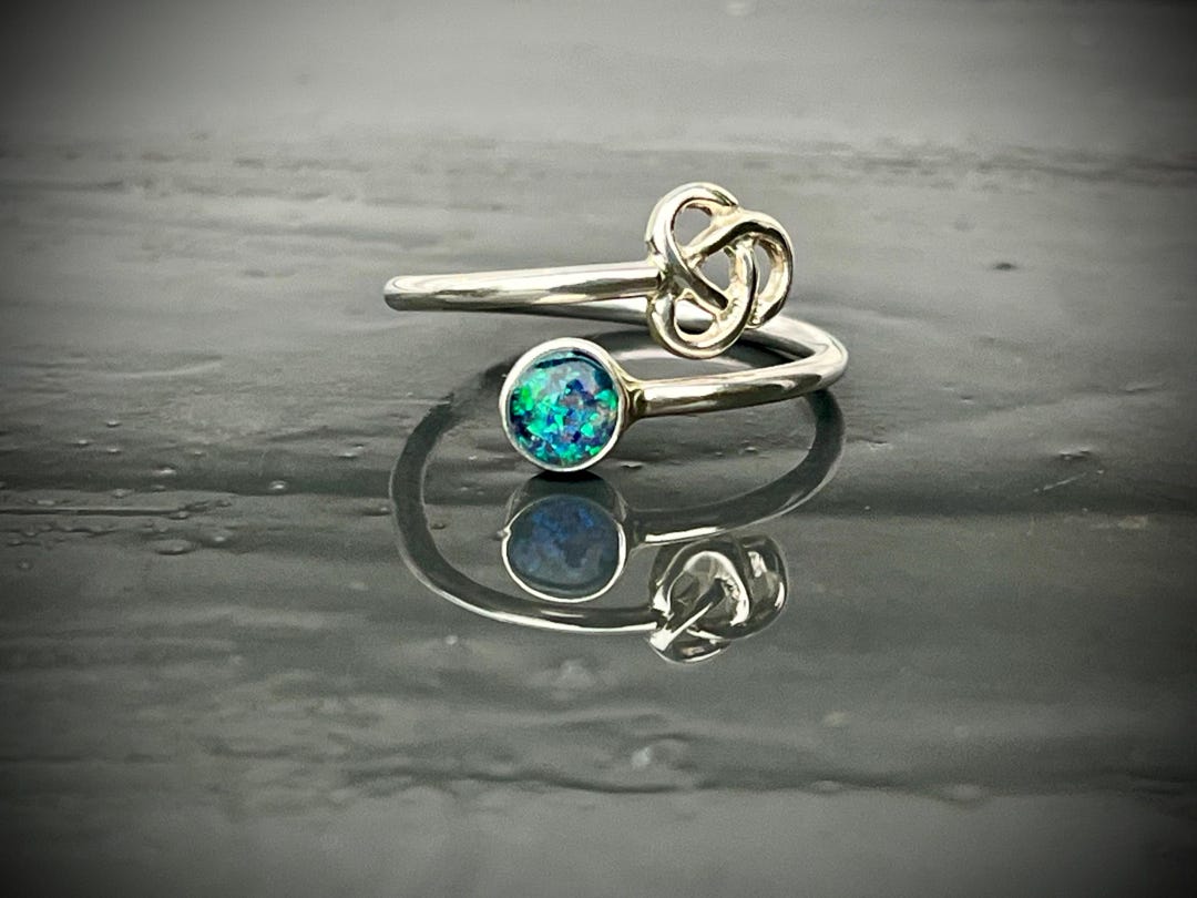 Cremation, Ashes Memorial Ring. Adjustable Celtic Style. Pet, Horse ...