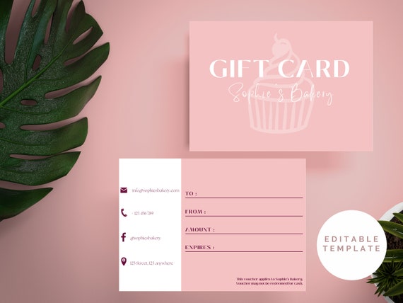 Gift Card Template Gift Voucher - Il 570xN.4148681154 6y7a 