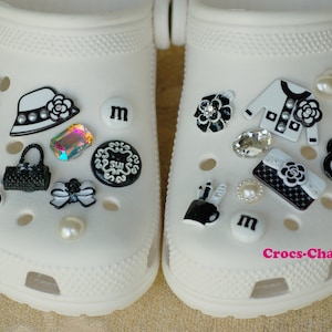 Chanel Croc Charms  Croc charms, Crocs, Chanel
