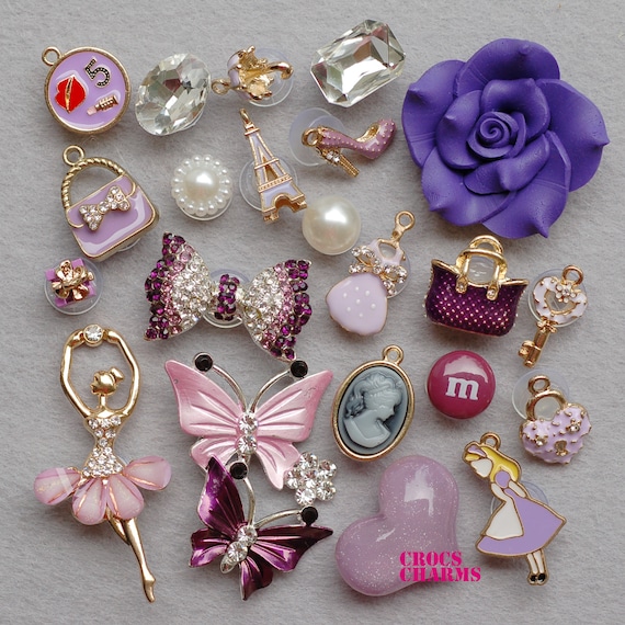 Butterfly Jewelry for Crocs Charms Shoes Crocs for Accessories