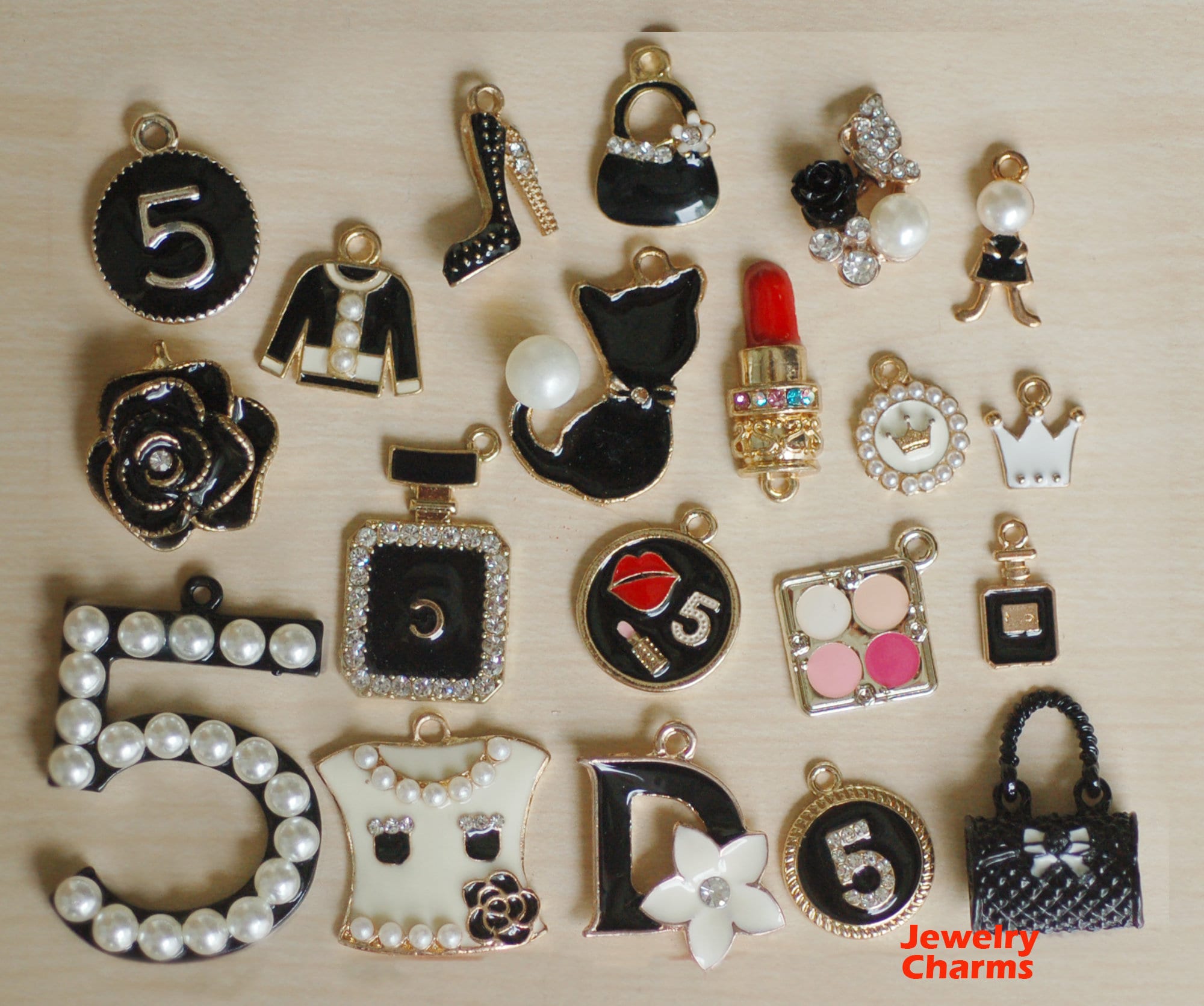 5/10/20/100 Pcs Charm Mix Bulk Buy Kawaii Decoden Supplies 