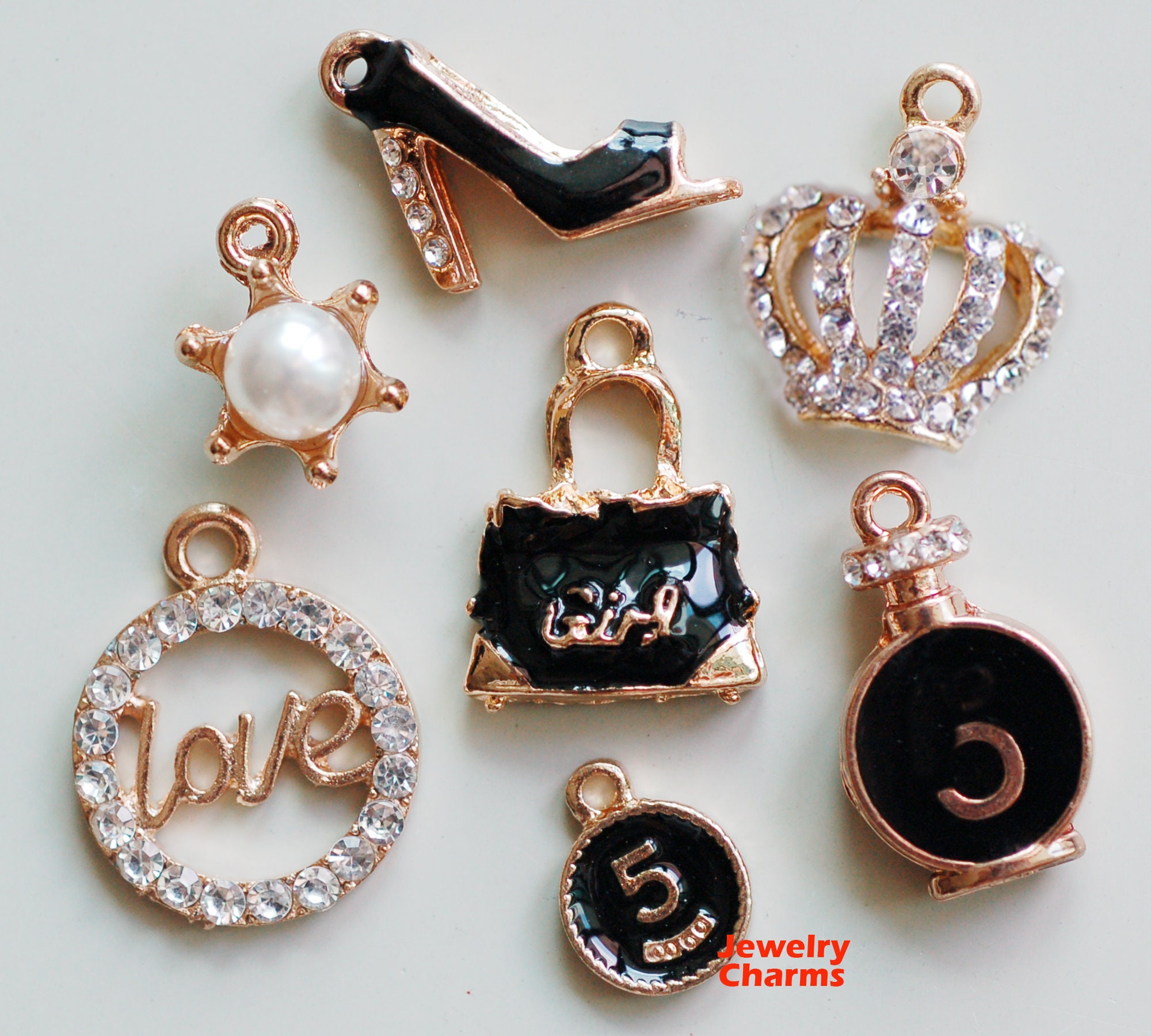 Metal Chanel Charms – The Accessory Attic