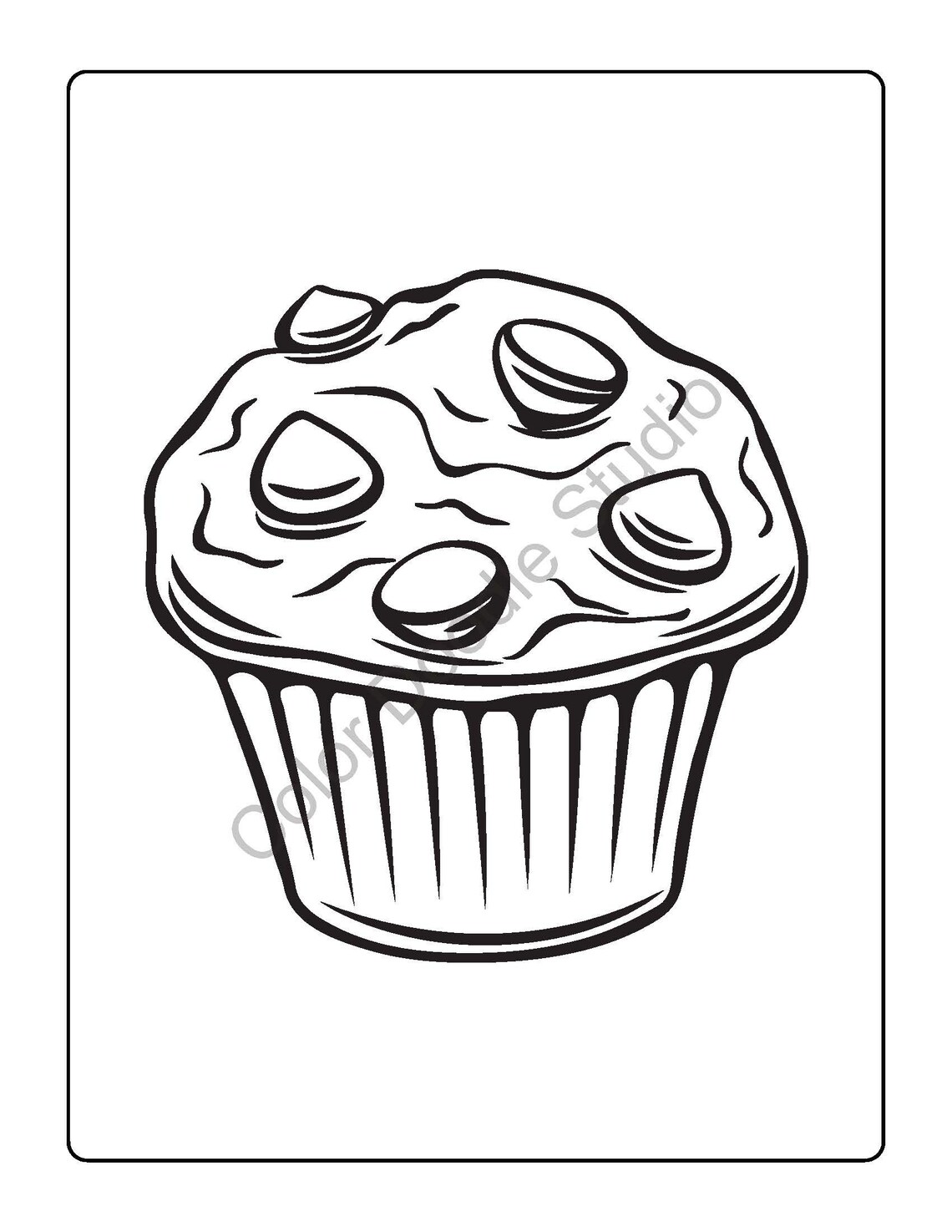 Snack Attack Vol. 3 Coloring Pages Downloadable Printable ...