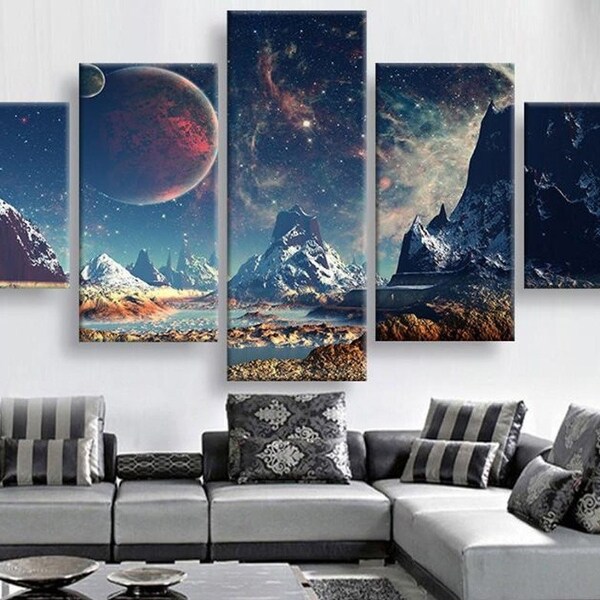 5 Piece Wall Art - Etsy
