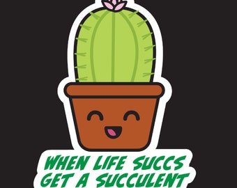 When Life Succs Sticker