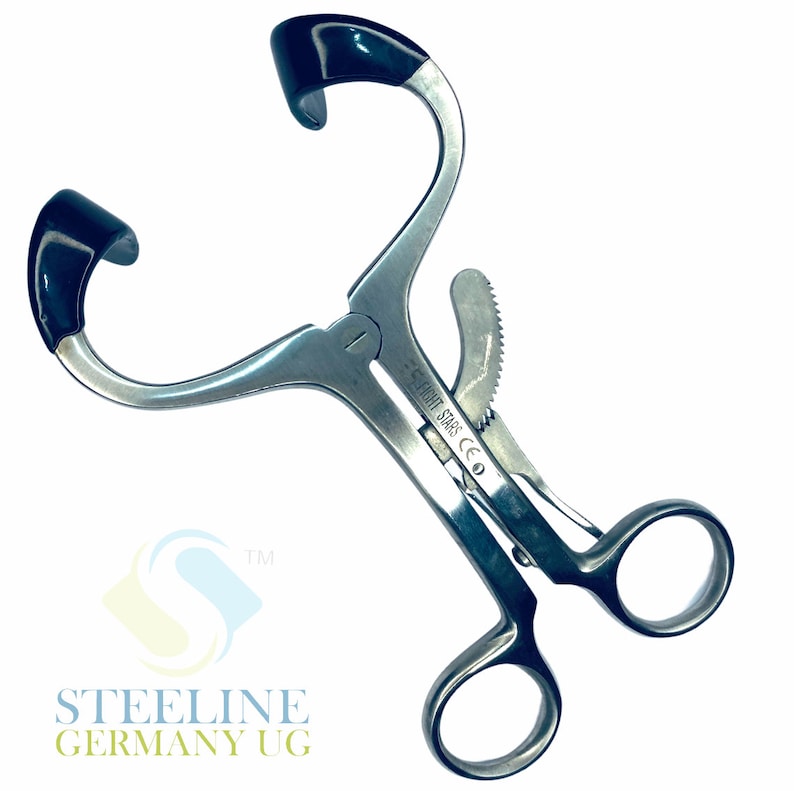 2x Pcs Molt Dental Mouth Gag With Silicone Tips Stainless Etsy