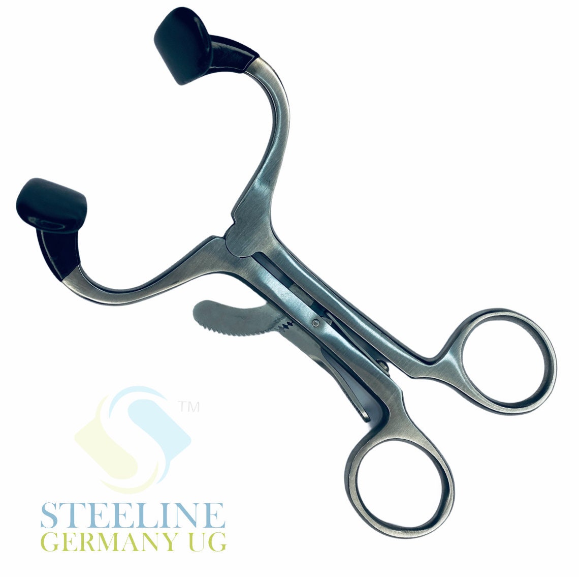 2x Pcs Molt Dental Mouth Gag With Silicone Tips Stainless Etsy