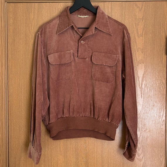 1950s McGregor corduroy goucho pullover