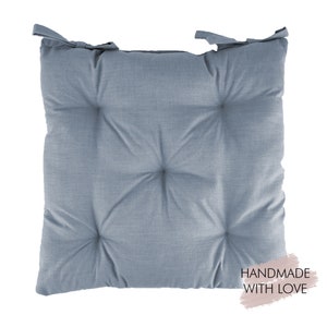 Coussin de siège Luna environ 40 x 40 cm Blau