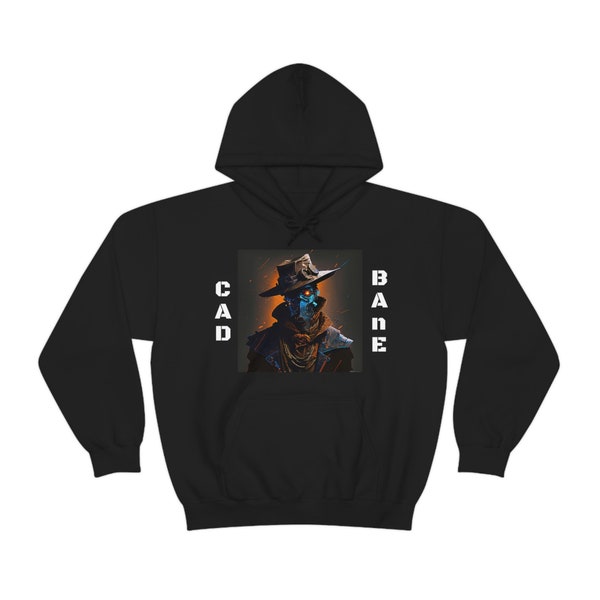 Custom Cad Bane Black Hooded Sweatshirt
