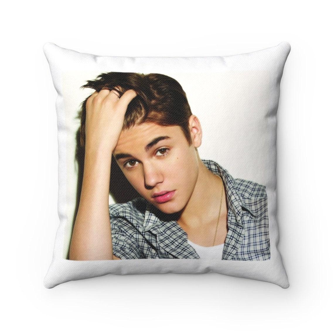 JUSTIN BIEBER Justin Bieber Pillow Etsy
