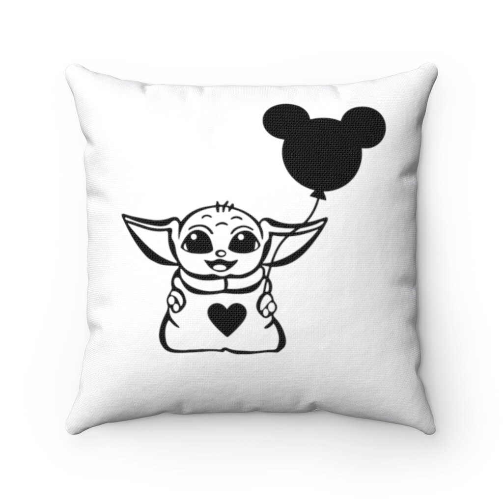 Baby Yoda Pillow Etsy