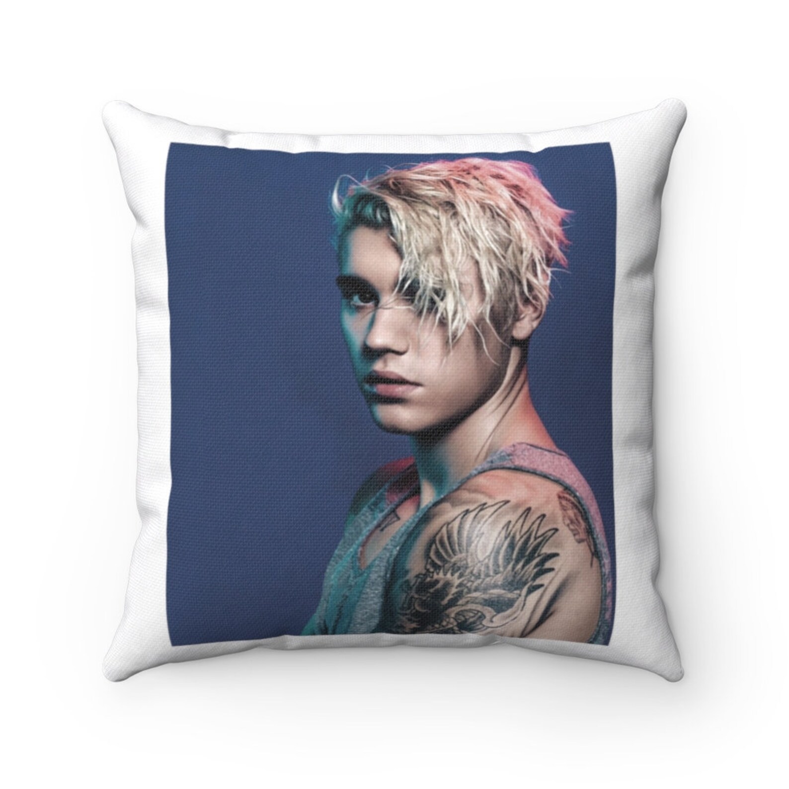 JUSTIN BIEBER Justin Bieber Pillow Etsy