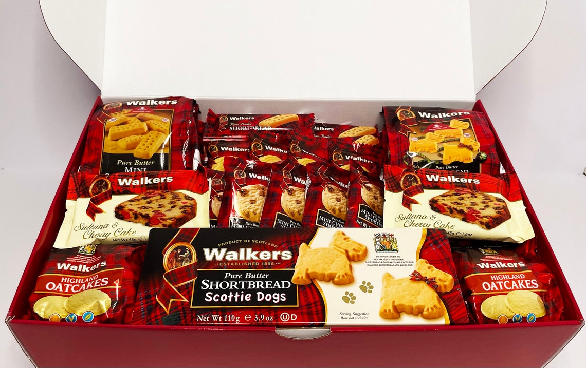 Walkers Shortbread Luxury Mixed Selection Gift Box Hamper Etsy