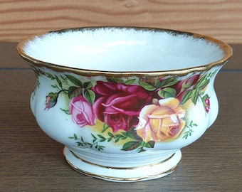 Royal Albert Bone China suikerkom Old Country Roses