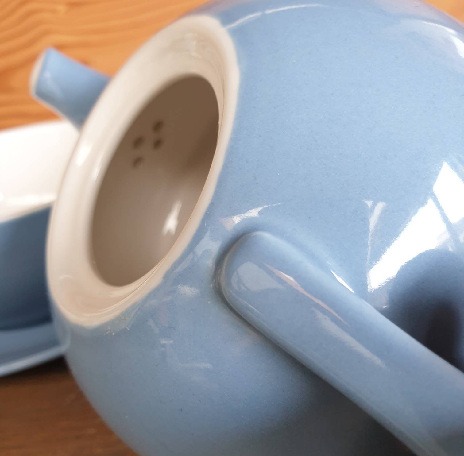Tea for One Set / One Person Tea Set Blauw Etsy