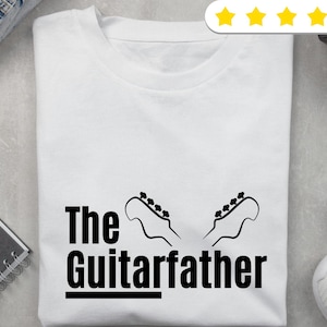 Father&#39;s Day Guitar player Tee Gift for Dad Musicians Father&#39;s Day Music Lovers Gift for Guitar Dads Musician Gift Birthday Guitarist Tee