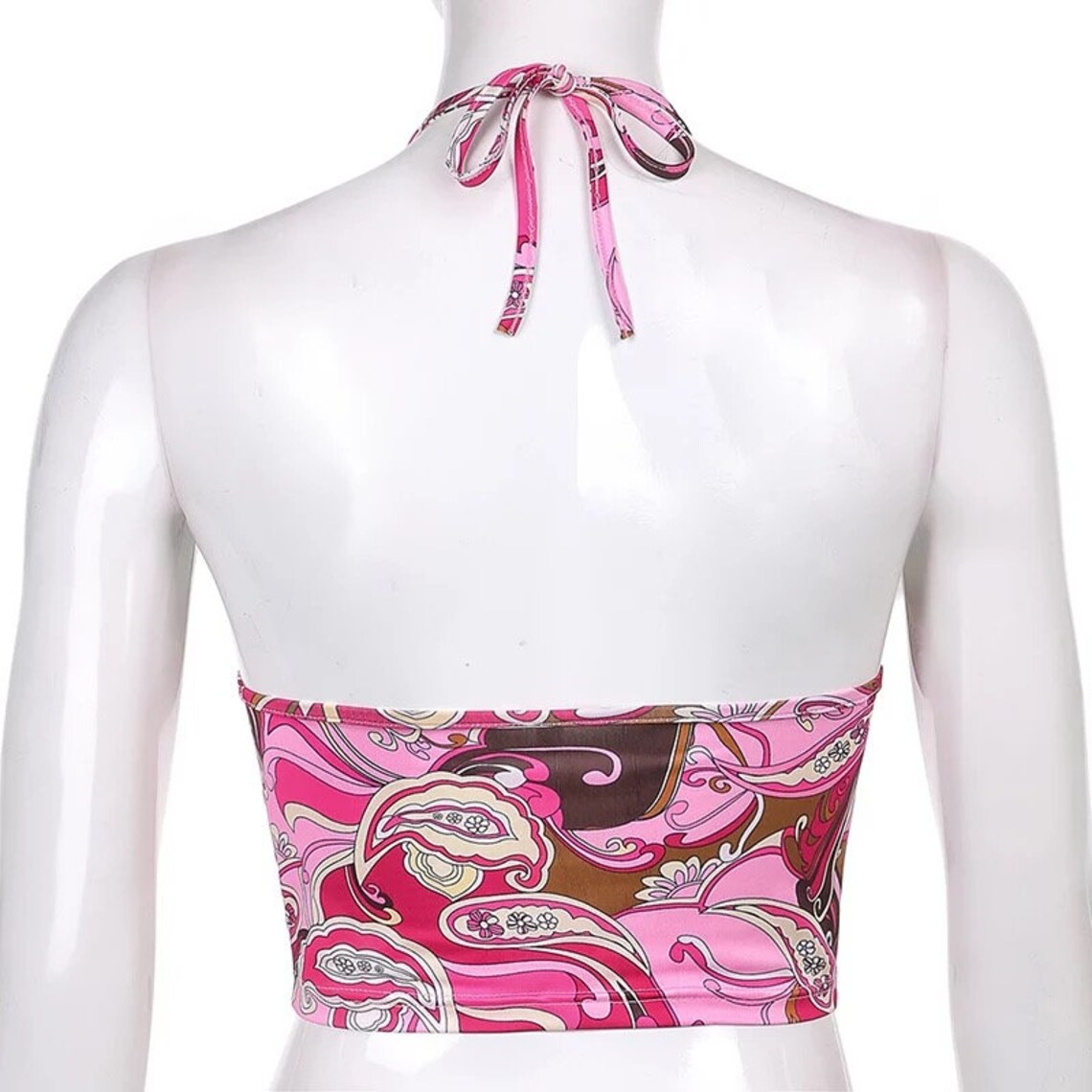 y2k halter tops