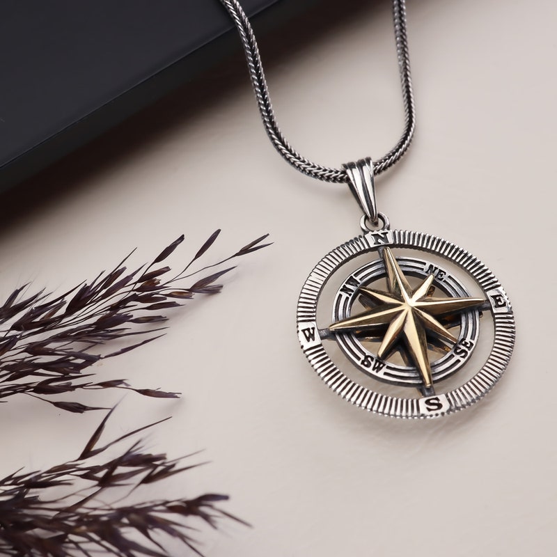 Compass Orb Compass Pendant - Etsy Australia
