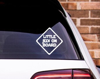 Baby Jedi On Board Etsy