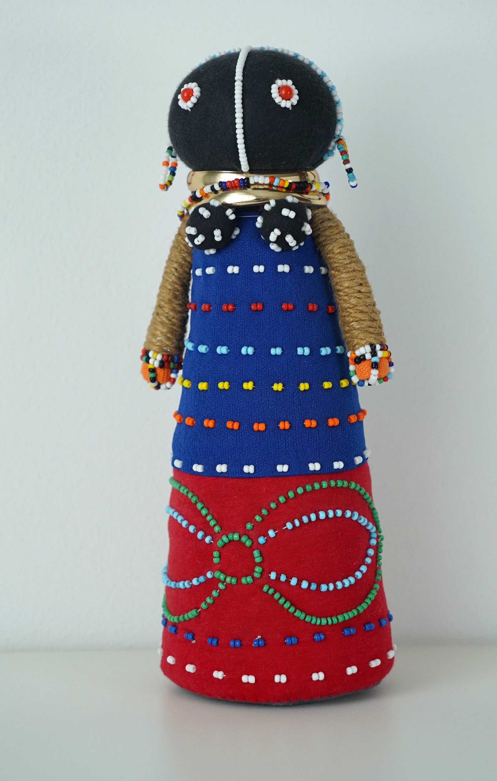 Adorable handmade Ndebele doll from Africa Etsy