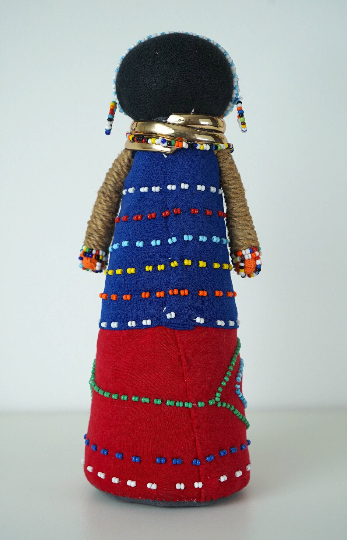 Adorable handmade Ndebele doll from Africa Etsy