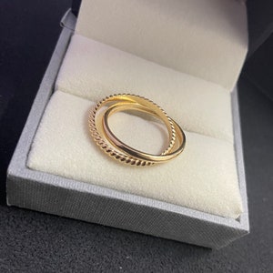 Rose Gold Pocket Wedding Ring Holder