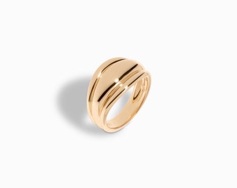 Plain gold finger ring clearance