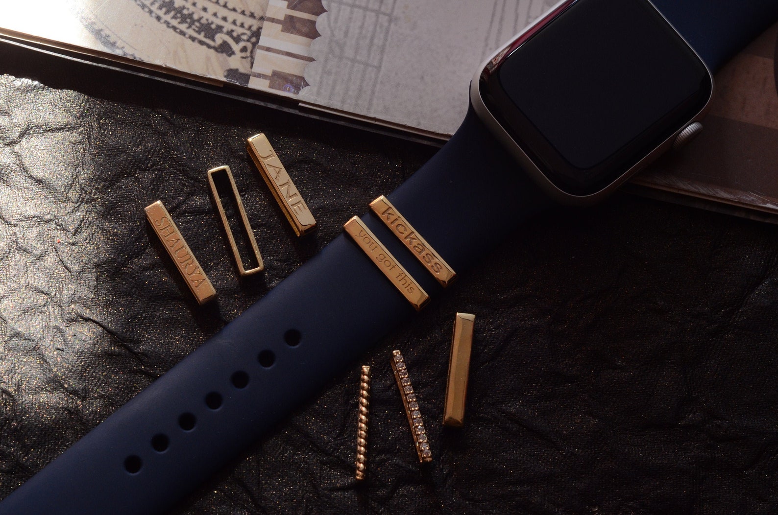 Apple Watch Charm Apple Watch Band personalisieren Apple Etsy.de