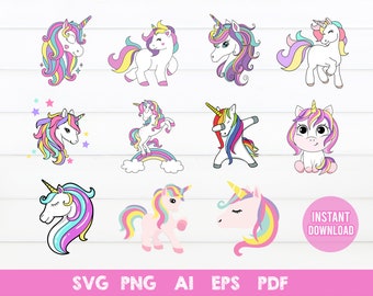 Download Unicorn Svg Etsy