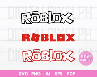 Roblox Logo Svg Etsy - roblox vector logo
