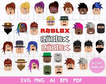 Roblox Svg Etsy - svg free roblox character svg