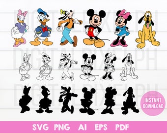 Free Free 245 Mickey Mouse And Friends Svg SVG PNG EPS DXF File