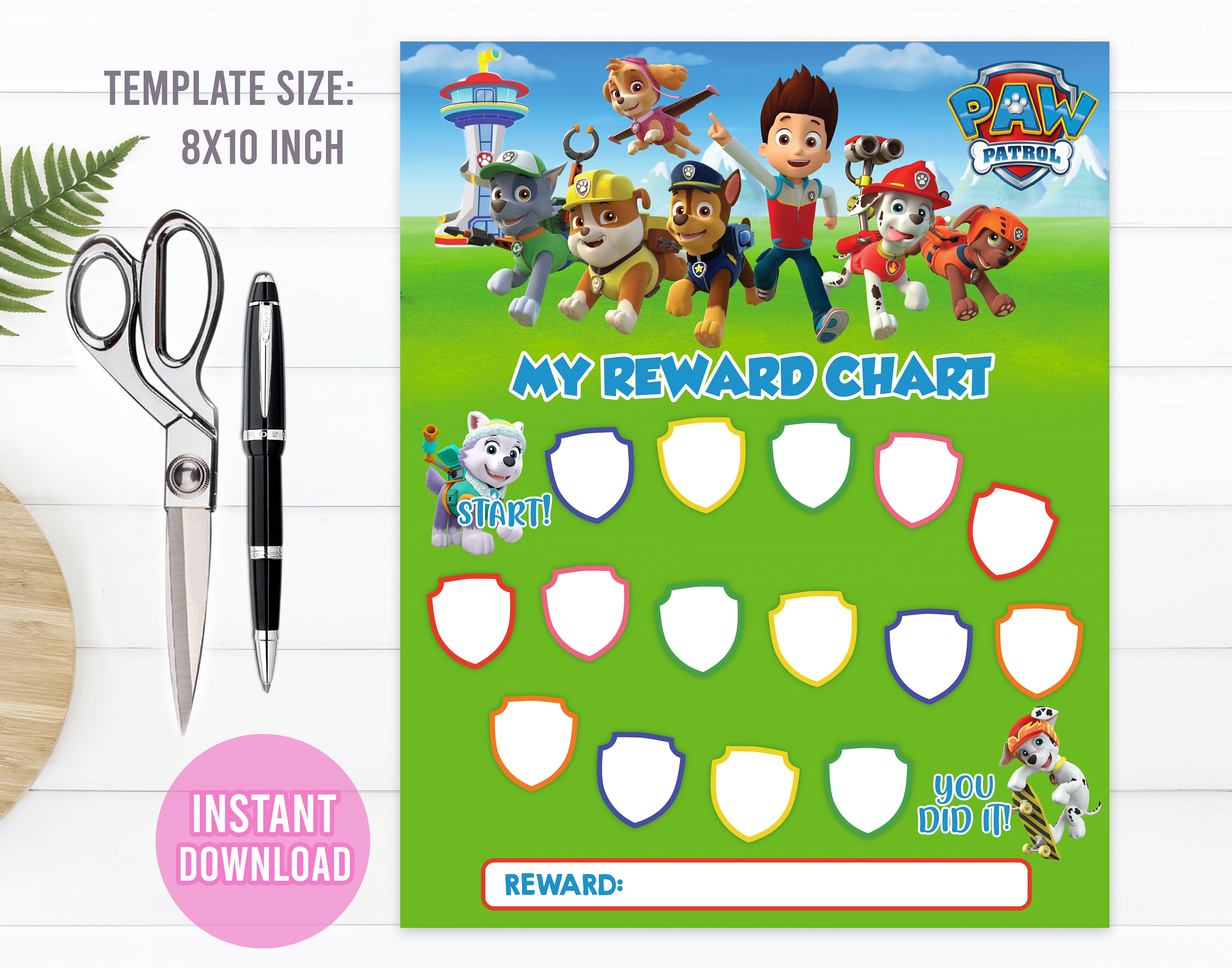 PAW Patrol Printable Star Chart paw-patrol-printable-star-chart