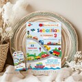 Transportation Birthday Invitation Template, Editable Corjl (Digital Download) product logo