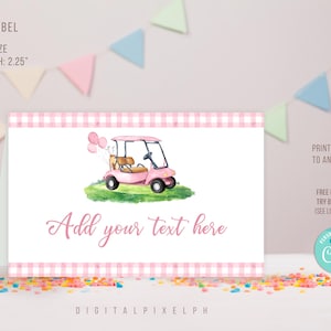 Etiquetas de comida para golf editables, tarjetas de comida para golf, etiquetas de comida para golf, etiquetas de golf, letreros de golf, plantillas de etiquetas de comida