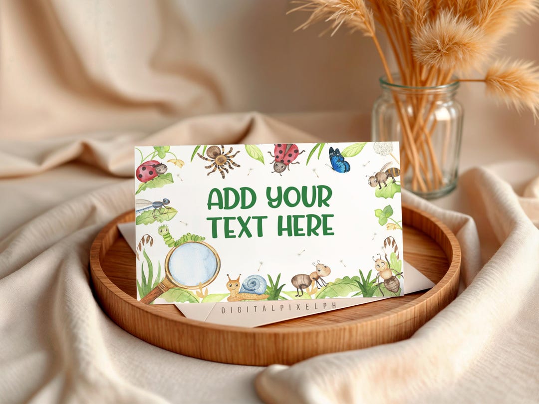 Inct Label Insect Food Label, Insect Food Tent Cards, Insect Food Tent Label, Bugs ...