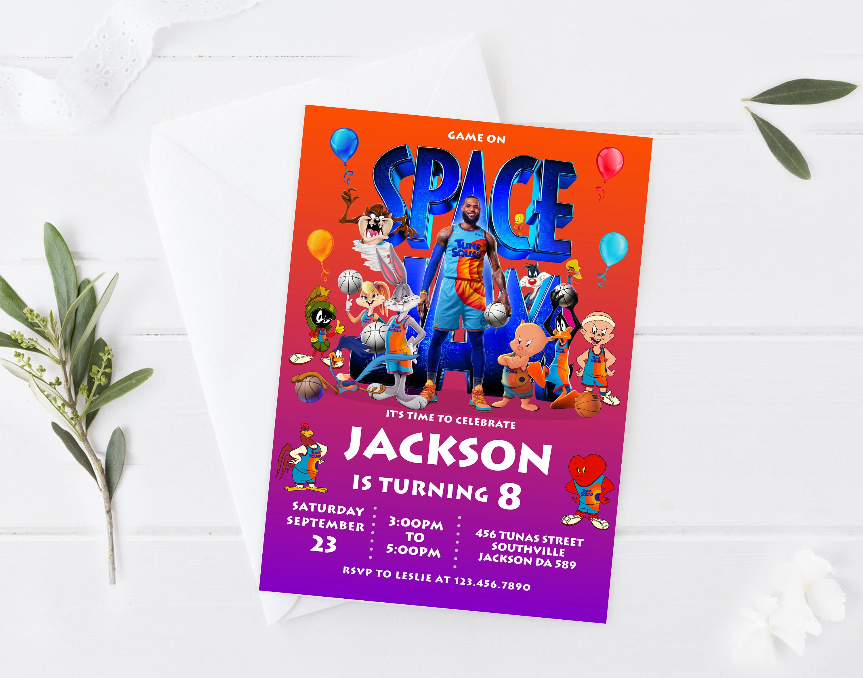 Kids Birthday Invitation Template Printable, kids Birthday Invitation…