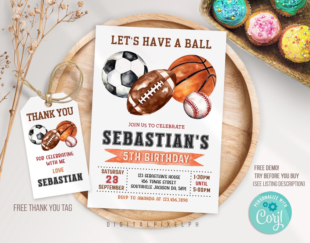 Movie Download Watch Me Before You 123 Editable Sports Birthday - Main Image