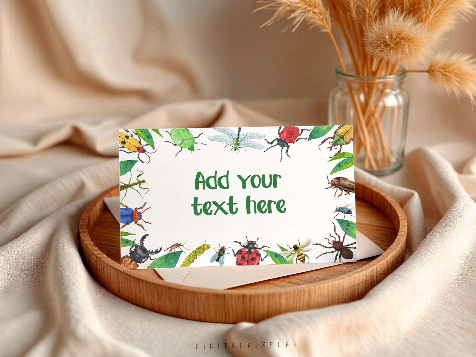 Insect Food Label Tent Card, Bugs Food Label Tent Card (digital ...