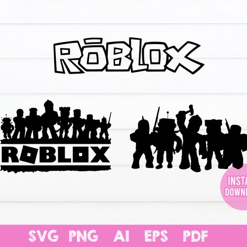 Roblox SVG EPS DXF Jpg Digital Cut File for Silhouette or | Etsy Israel